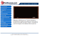 Tablet Screenshot of giftedsources.com